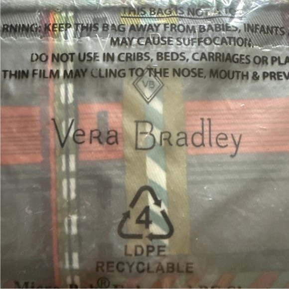 Vera Bradley RFID Midtown Wristlet Wallet in City Plaid - NWT - Picture 5 of 6